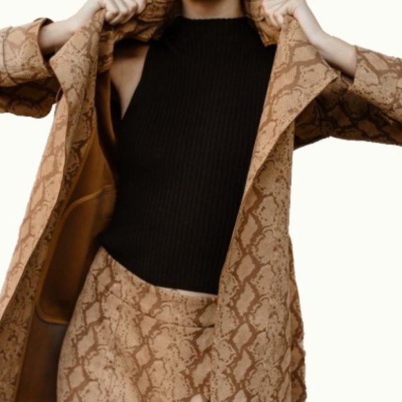 Lucy Paris Animal Print Skirt - Picture 1 of 6